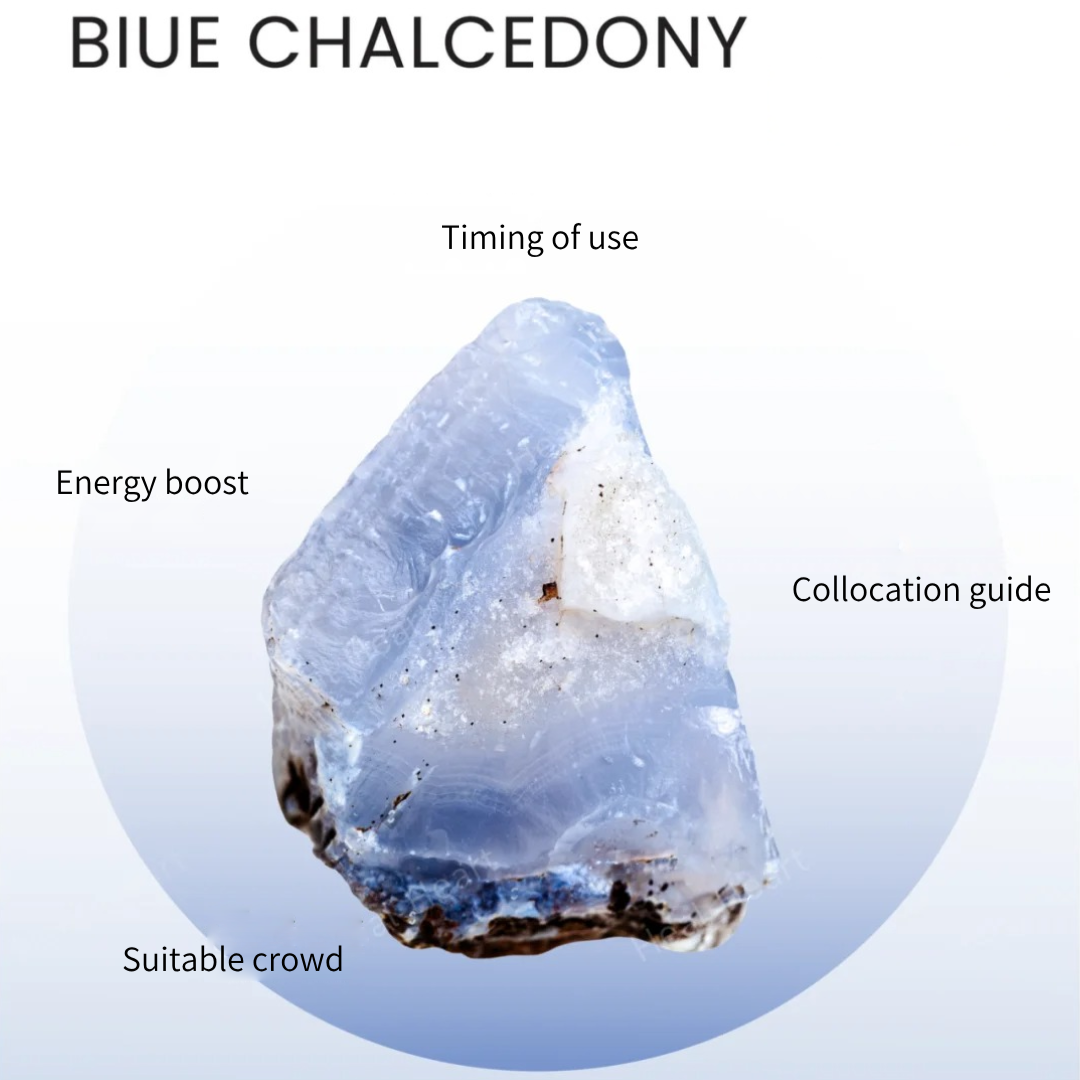 🔮 Discover a Gem a Day｜Blue Chalcedony 💎✨