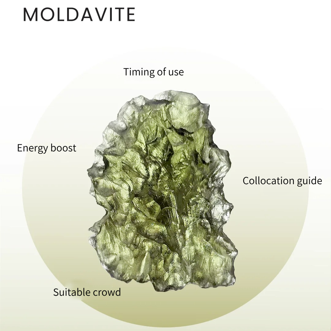 🔮 Discover a Gemstone Every Day: The "Awakening Stone" Moldavite