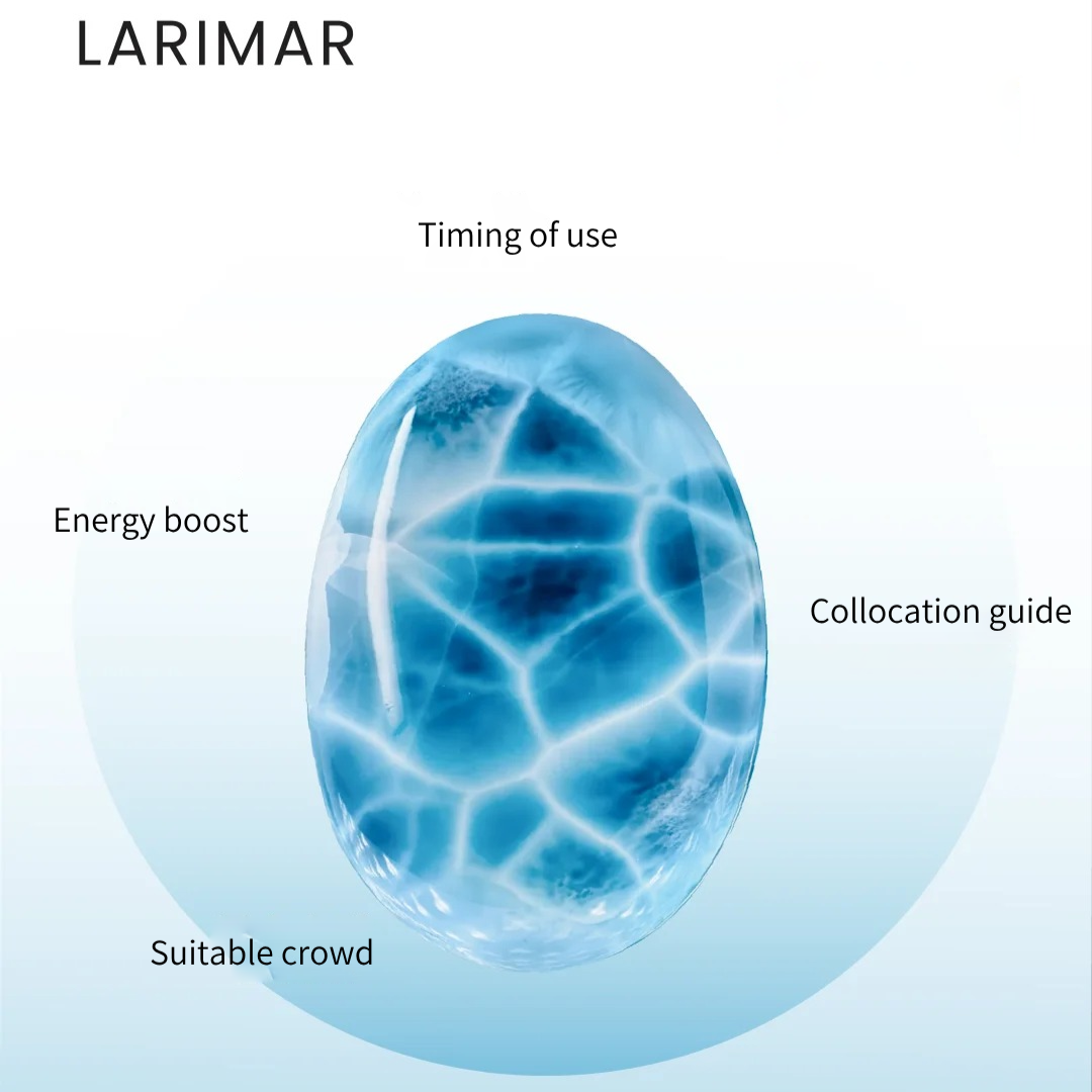 🔮 Discover a Gemstone Every Day: The "Ocean Stone" Larimar