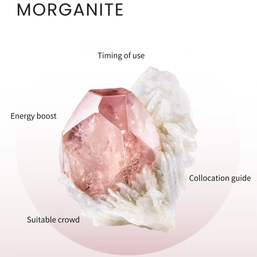 🔮 Discover a Gemstone Every Day: The "Stone of Cherished Love" Morganite