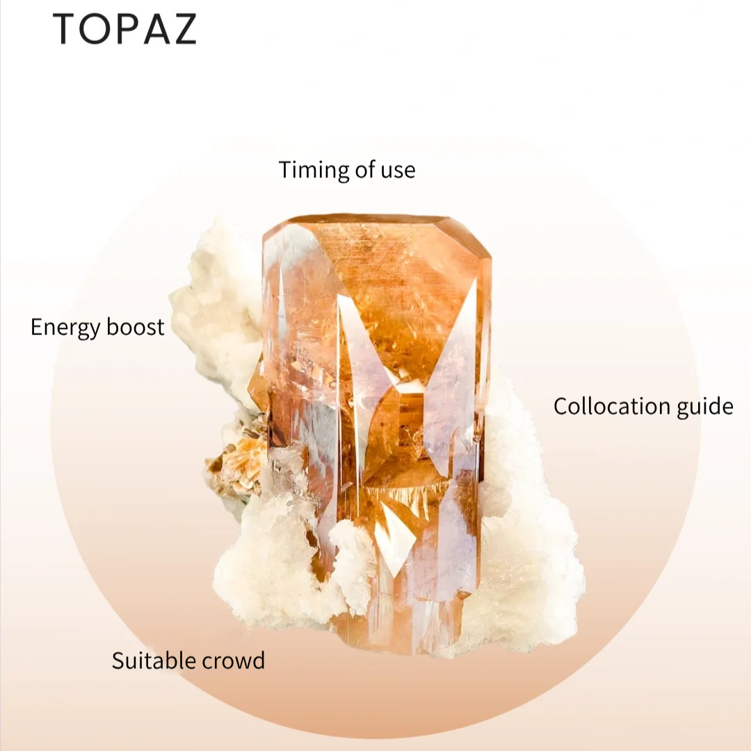 🔮 Discover a Gemstone Every Day: The "Sunshine Stone" Topaz