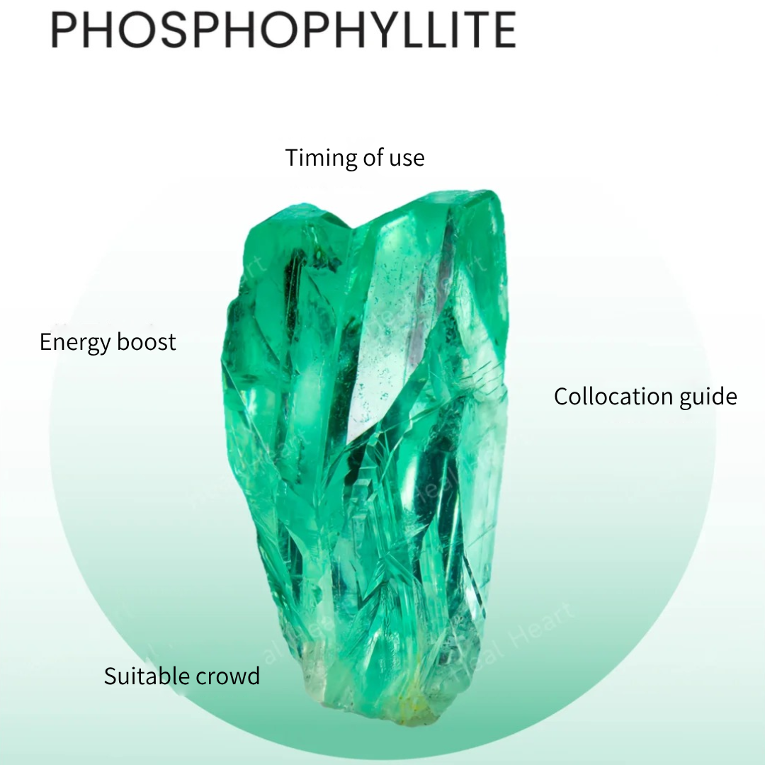 🔮 Discover the Enchanting Beauty of Phosphophyllite: The Leaf Gemstone