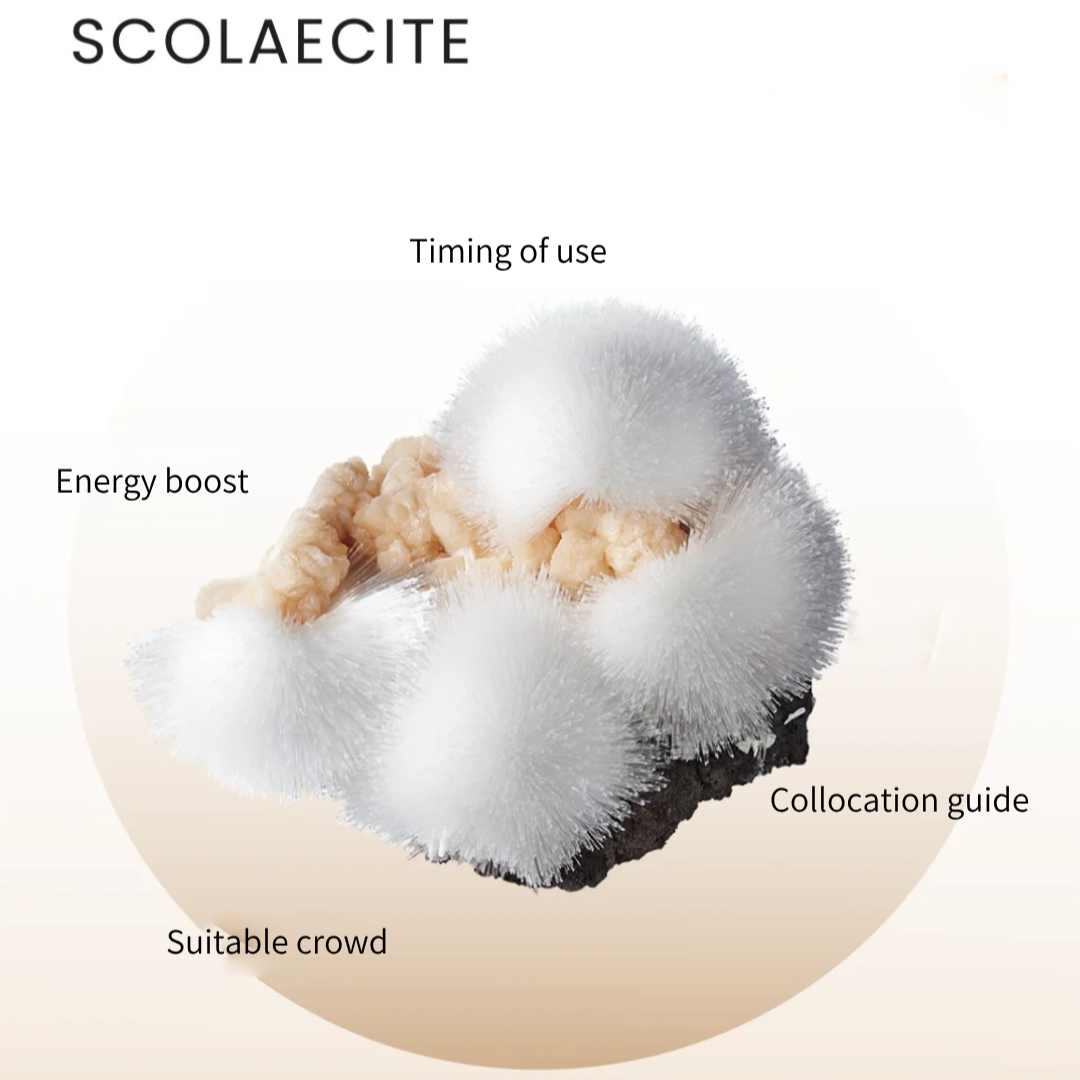 🔮 Discovering a New Mineral Daily: The "Stone of Purity" - Calcium Zeolite