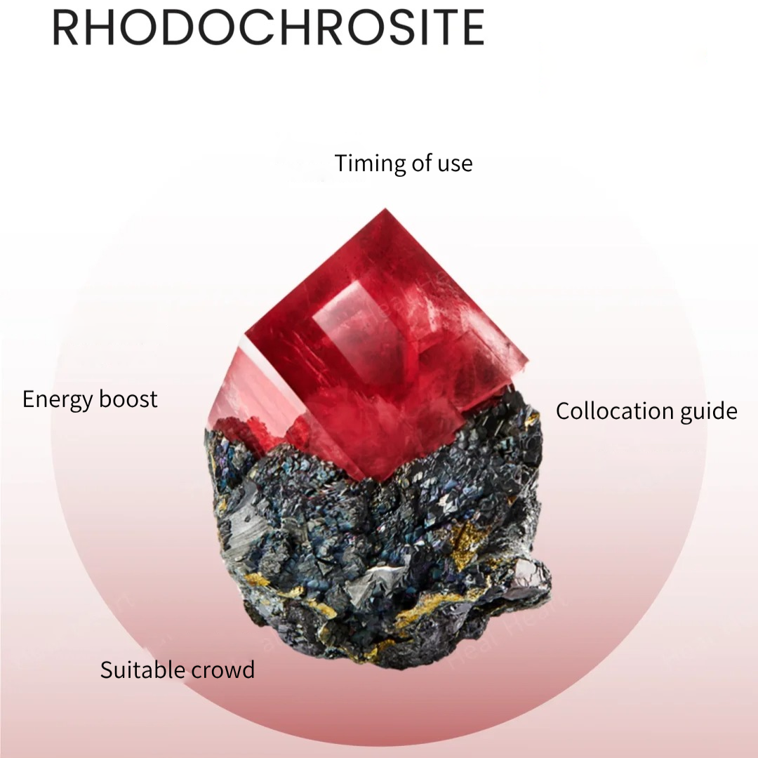 🔮 Gemstone Insight | Rhodochrosite A Gentle Harbor for Inner Peace