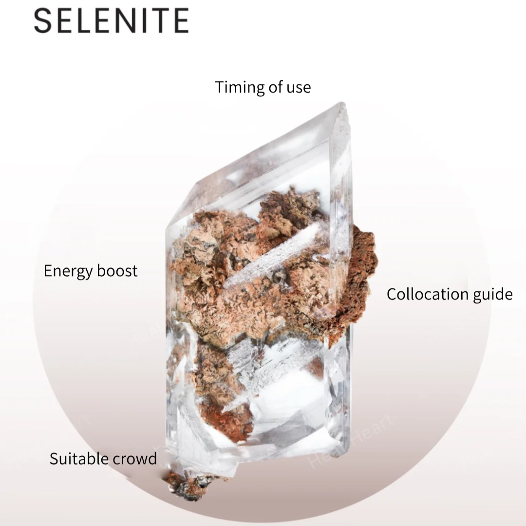 ✨ Selenite: The Frozen Myth Woven from Moonlight