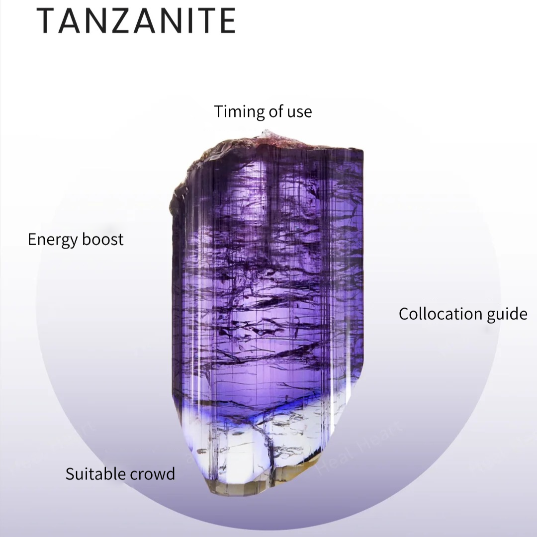 🔮 Tanzanite: The Ocean’s Heart and Twilight’s Glow
