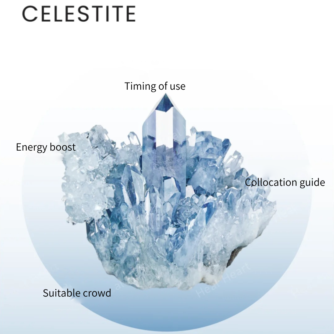 🔮 The Sacred Stone Celestite (Heavenly Blue)💎✨