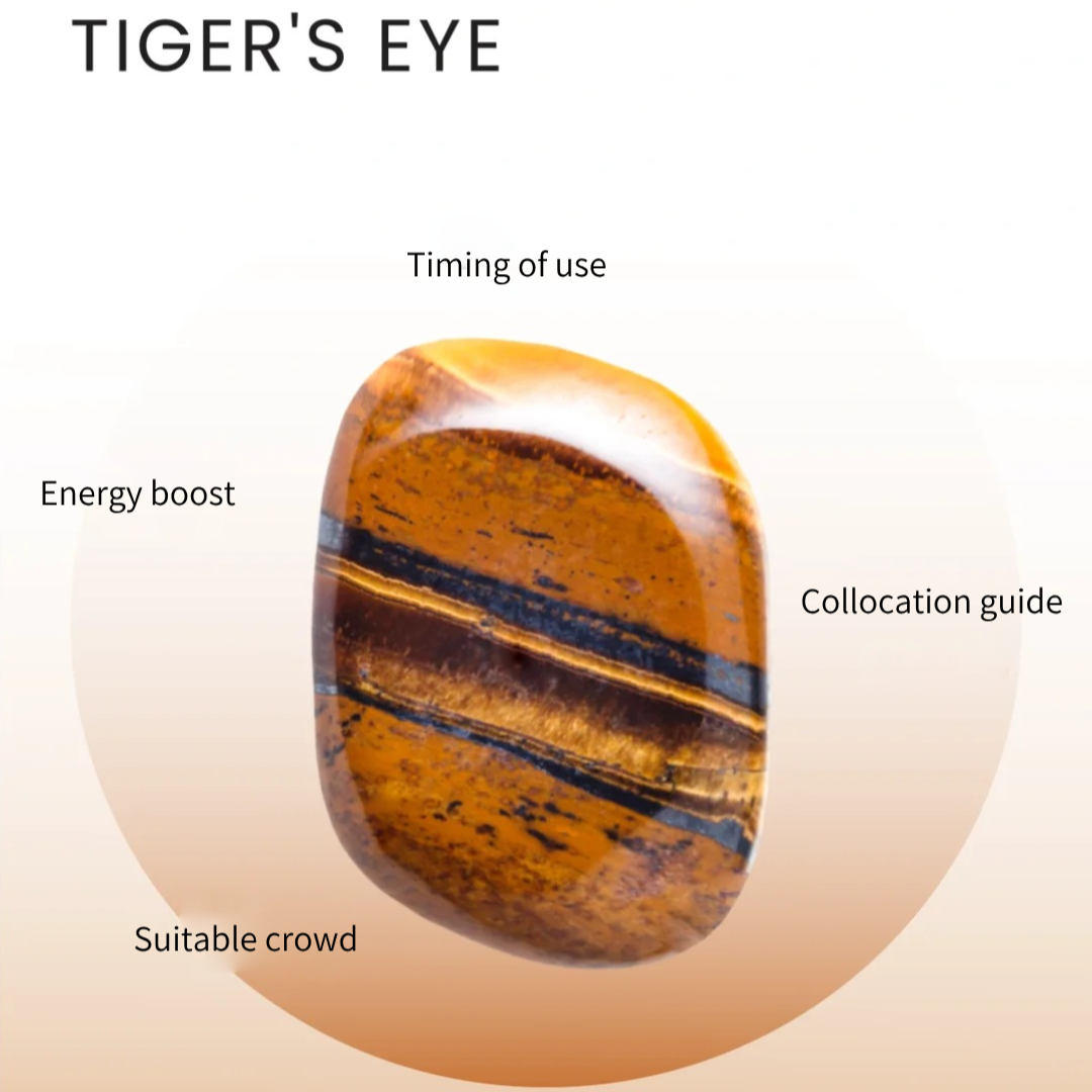 🔮 Gem of the Day｜Tiger's Eye – The “Stone of Wealth and Power”