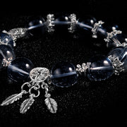 Blue Dreamcatcher Crystal Bracelet