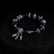 Blue Dreamcatcher Crystal Bracelet