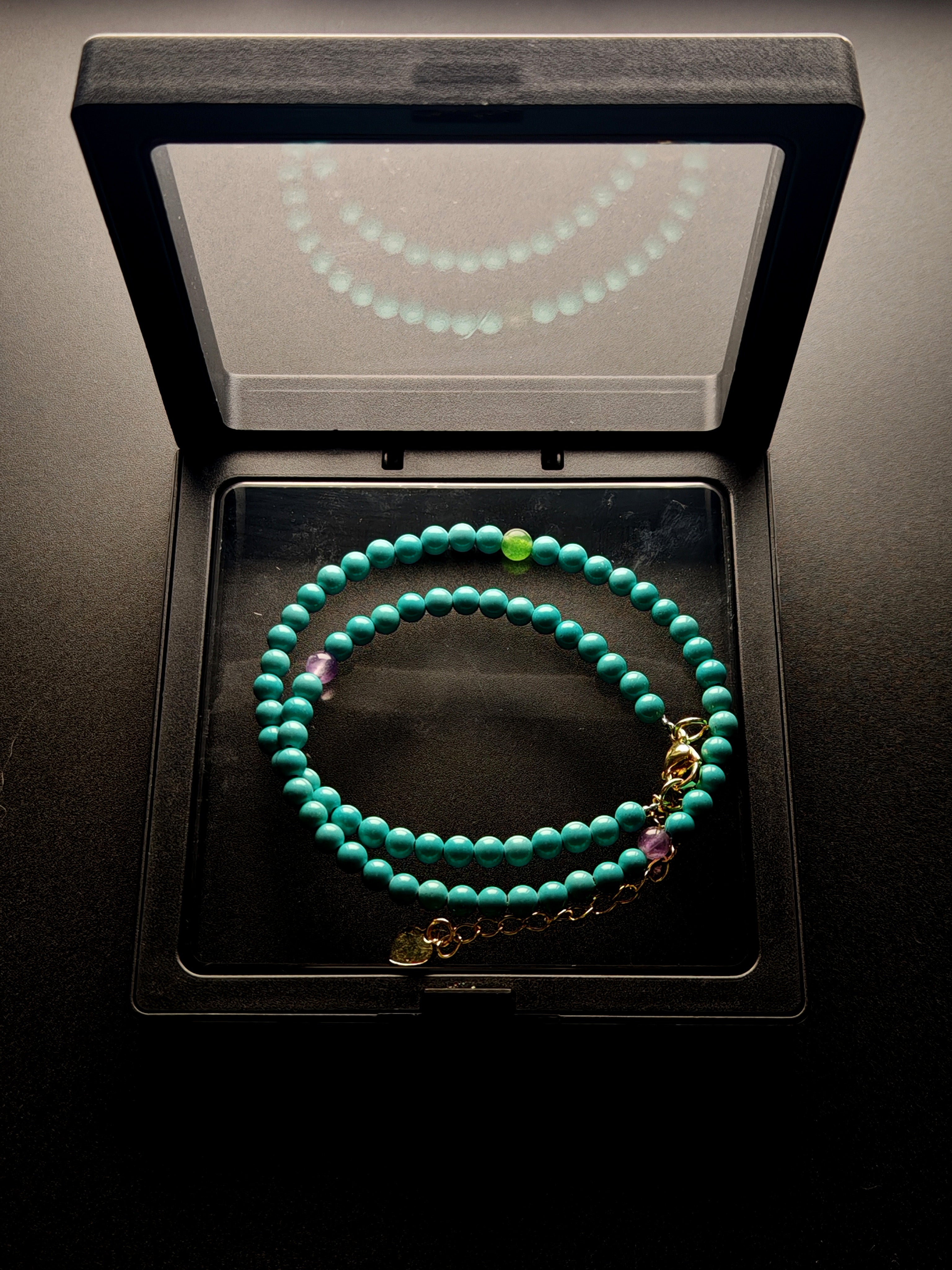 Double Turquoise Bracelet