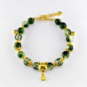 crystal bracelet fox gold jewelry custom bangle crystal