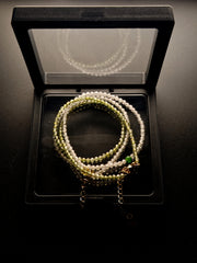bracelet gold custom bangle real crystal for woman