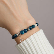 crystal bracelet custom bangle blue crystal 
